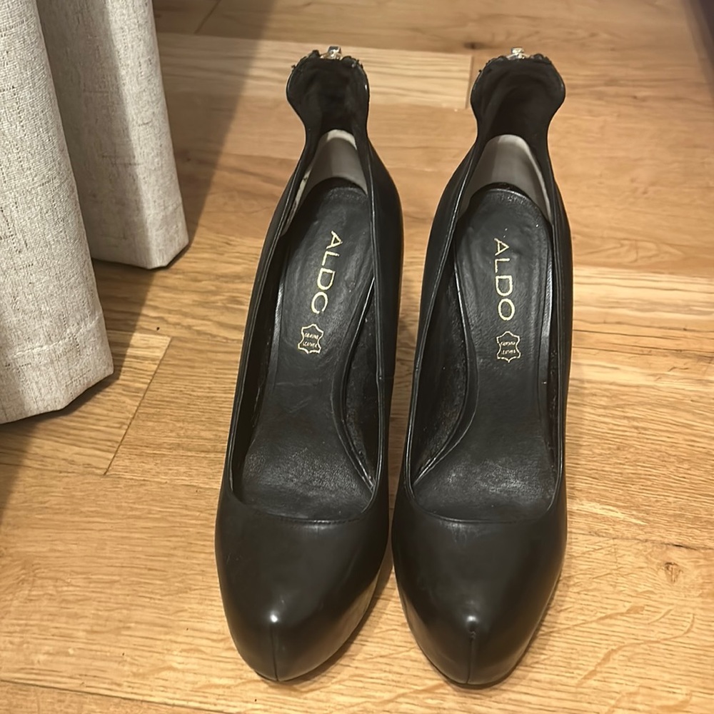 Black Aldo Stilettos
